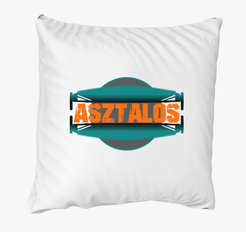 Asztalos mintás párna