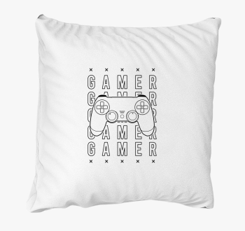 Gamer feliratos párna