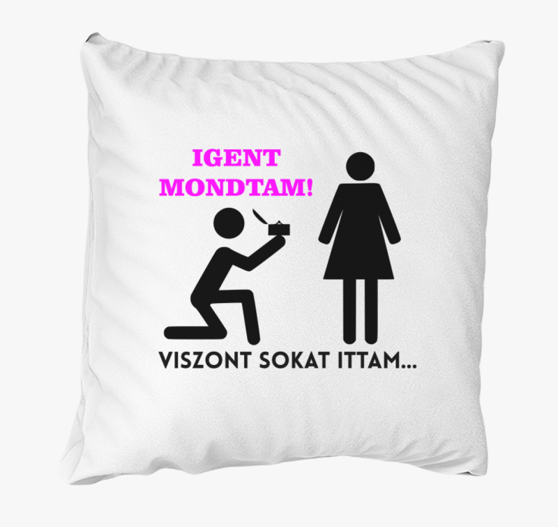 Igent mondtam, viszont sokat ittam párna