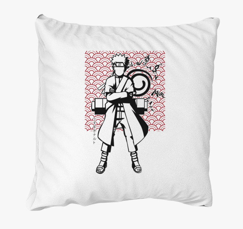 Naruto sziluett párna