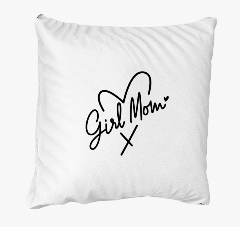 Girl Mom párna