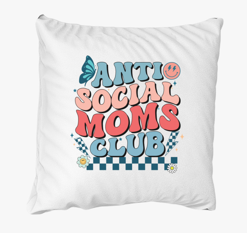 Antisocial MOM Club párna