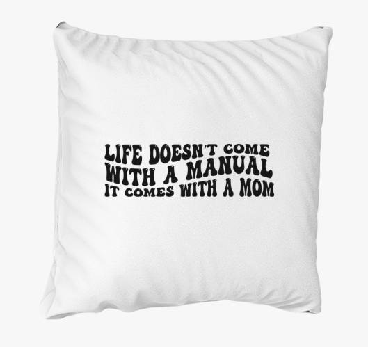 Life Manual Mom párna