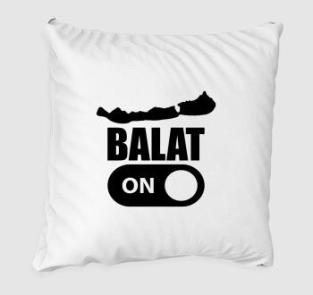 Balat-ON Balaton fekete párna