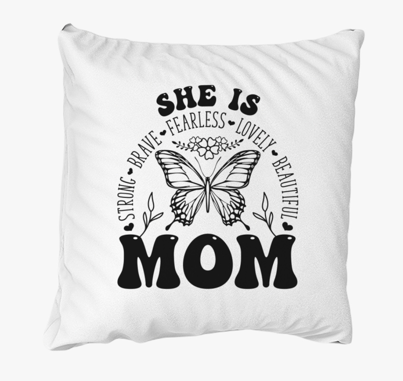 Mom pillangós párna