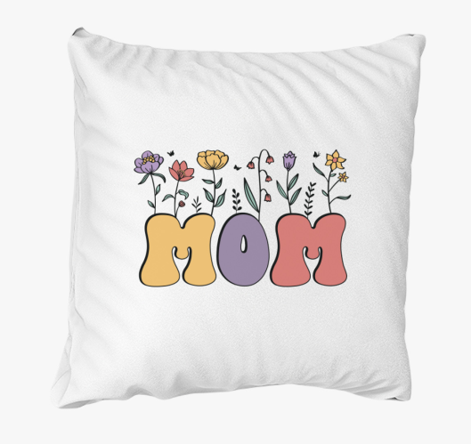 Mom hippi virágos párna