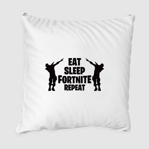 Eat Sleep Fortnite Repeat Gamer Párna