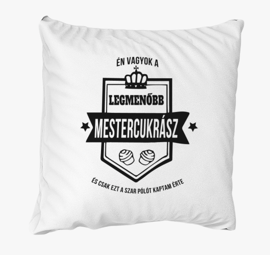 Mestercukrász párna