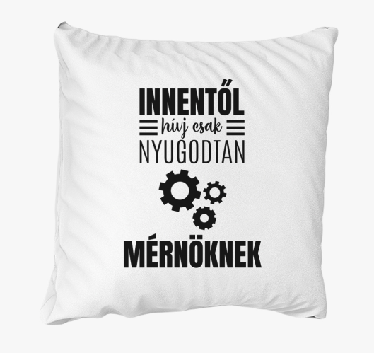 Hívj mérnöknek párna