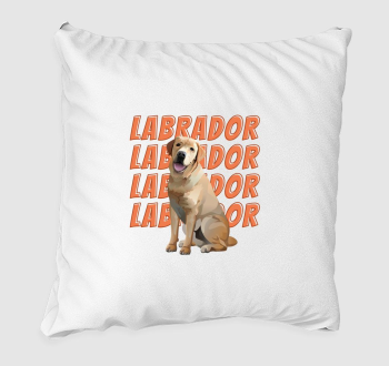 Labrador mintás párna