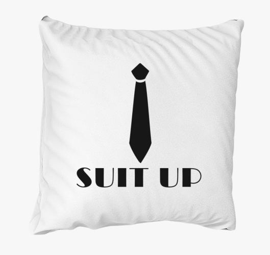 SUIT UP simple párna