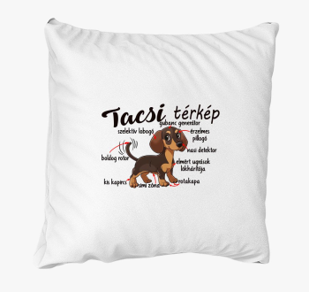 Tacsi részei, tacsi térkép párna