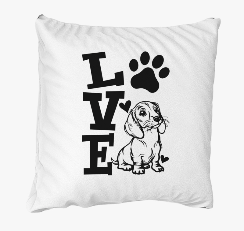 Tacsi Love tacskó párna