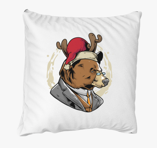 Karácsonyi Medve párna