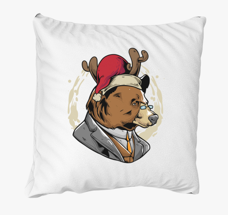 Karácsonyi Medve párna