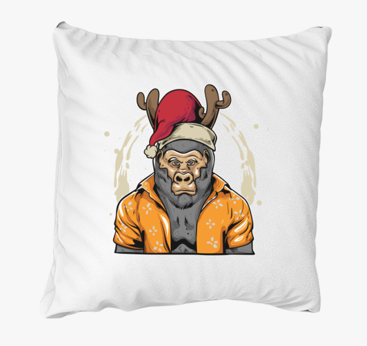 Karácsonyi Gorilla párna