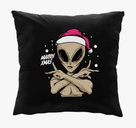 Karácsonyi Idegen párna