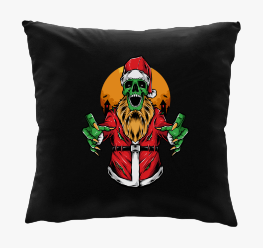 Karácsonyi Zombie párna