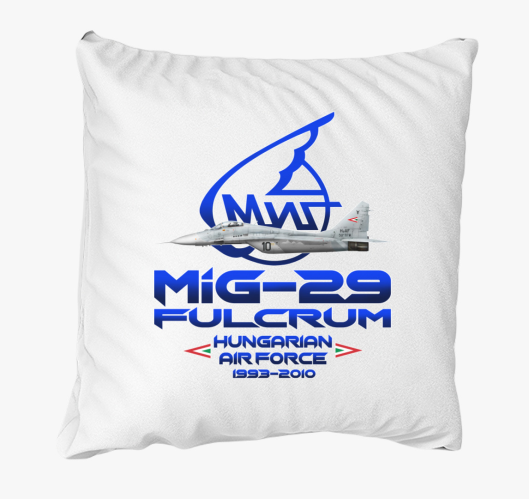MiG-29 logó párna