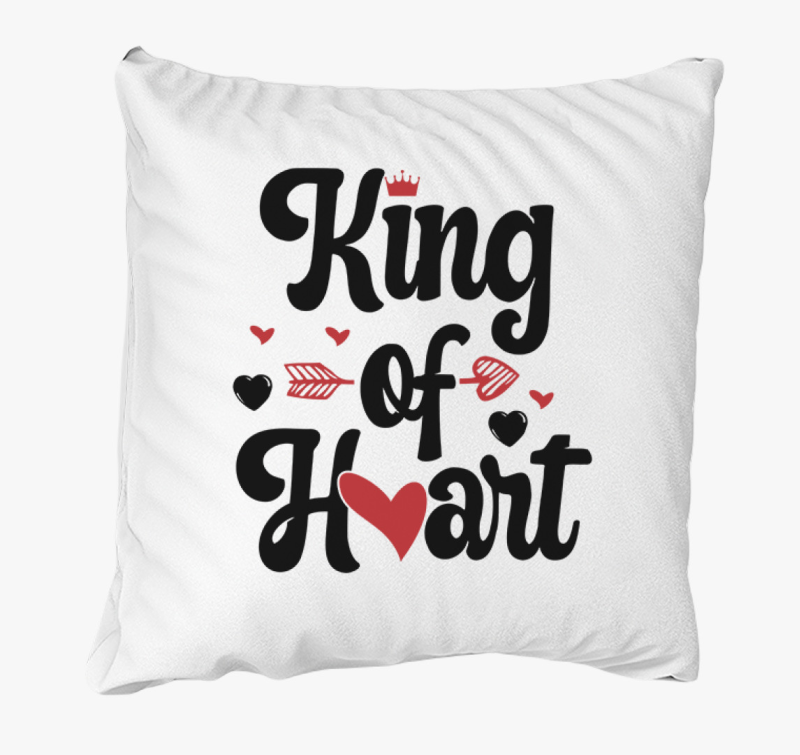 A szívem királya párna