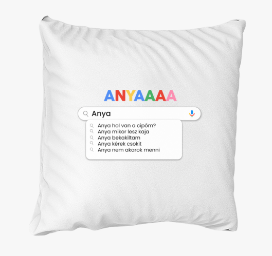 Anya a mindentudó párna