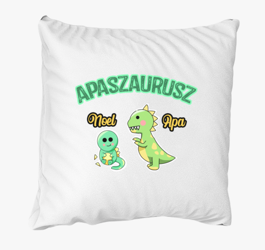 Apaszaurusz párna - egyedi név...