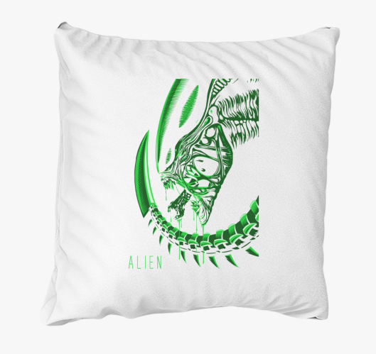 Alien art párna