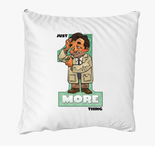 Just 1 more thing párna