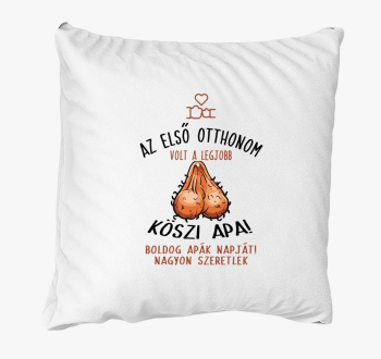 Az első otthonom volt... vicces párna