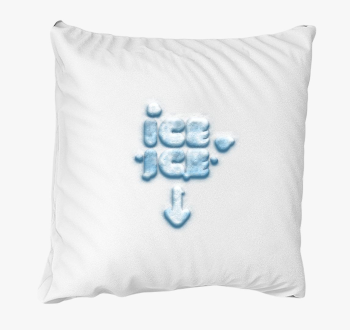 Ice ice baby - vicces kismama párna