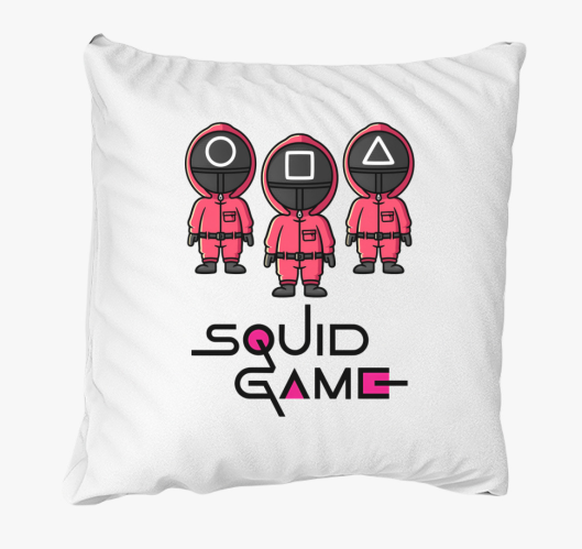 Squid Game - Chibi rózsaszín ő...