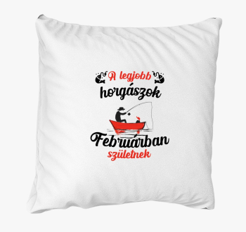 Legjobb horgászok párna - választható hónappal