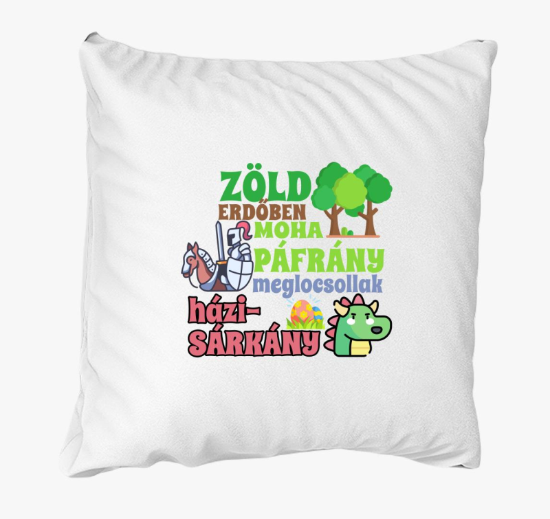 Zöld erdőben moha... locsolkodós párna
