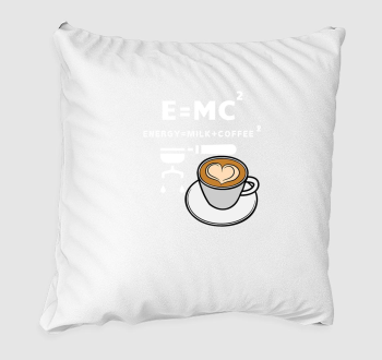 E=MC2 kávés párna