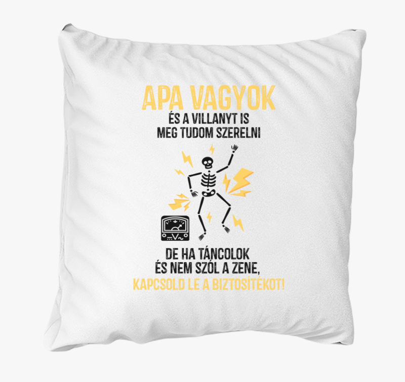 Apa vagyok... vicces párna