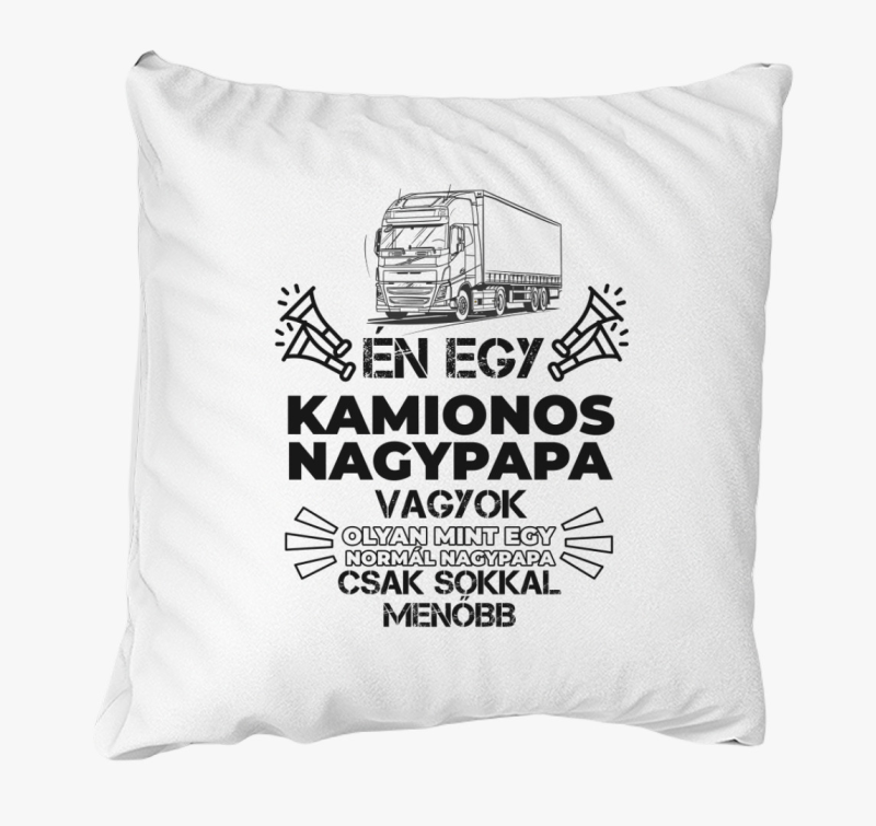 Kamionos nagypapa vagyok párna