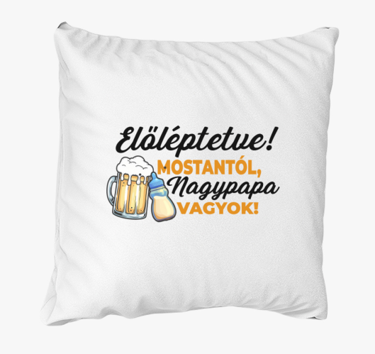 Előléptetve párna