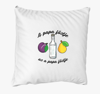 A papa főztje párna