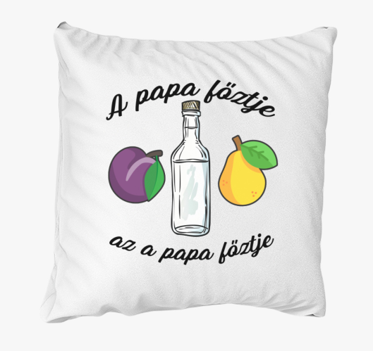 A papa főztje párna