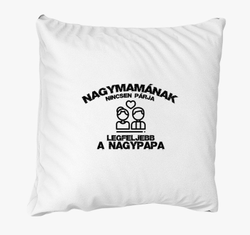 Nagymamának nincsen párja párna