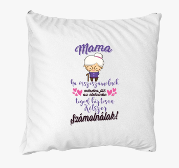 Mama számolós párna
