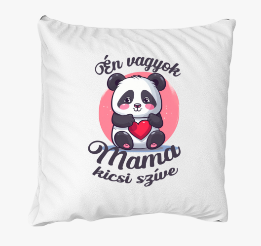 Mama kicsi szíve párna