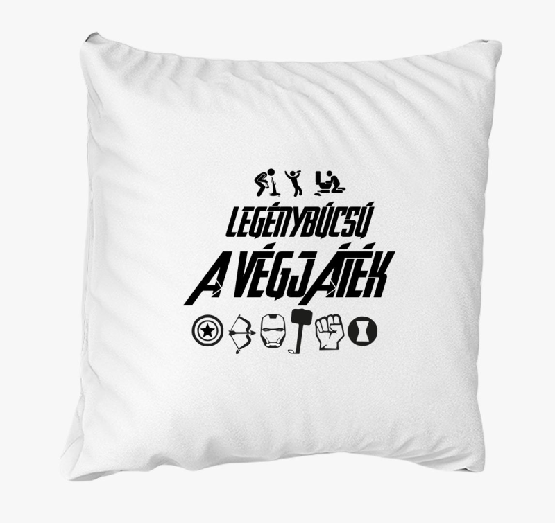 Legénybúcsú A Végjáték párna