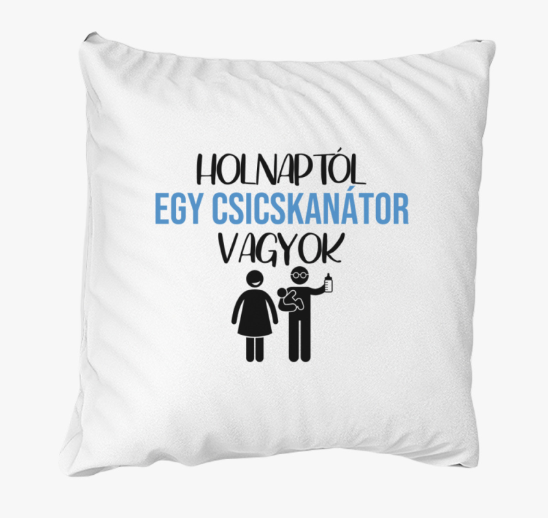 Holnaptól egy csicskanátor vagyok párna