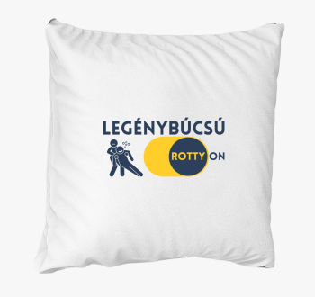 Legénybúcsú RottyON párna