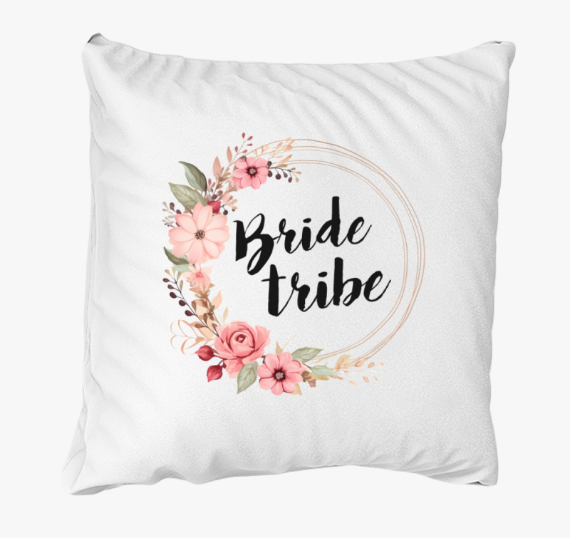 Bride tribe virágos párna