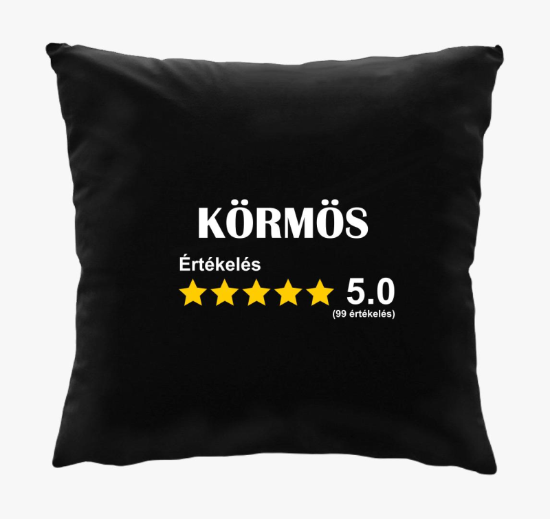 Körmös értékelős párna