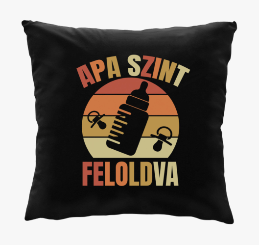 Apa szint feloldva párna