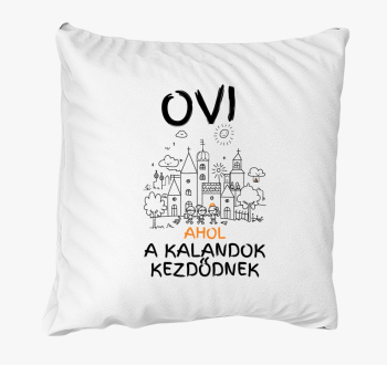 Ovi, ahol a kalandok kezdődnek párna