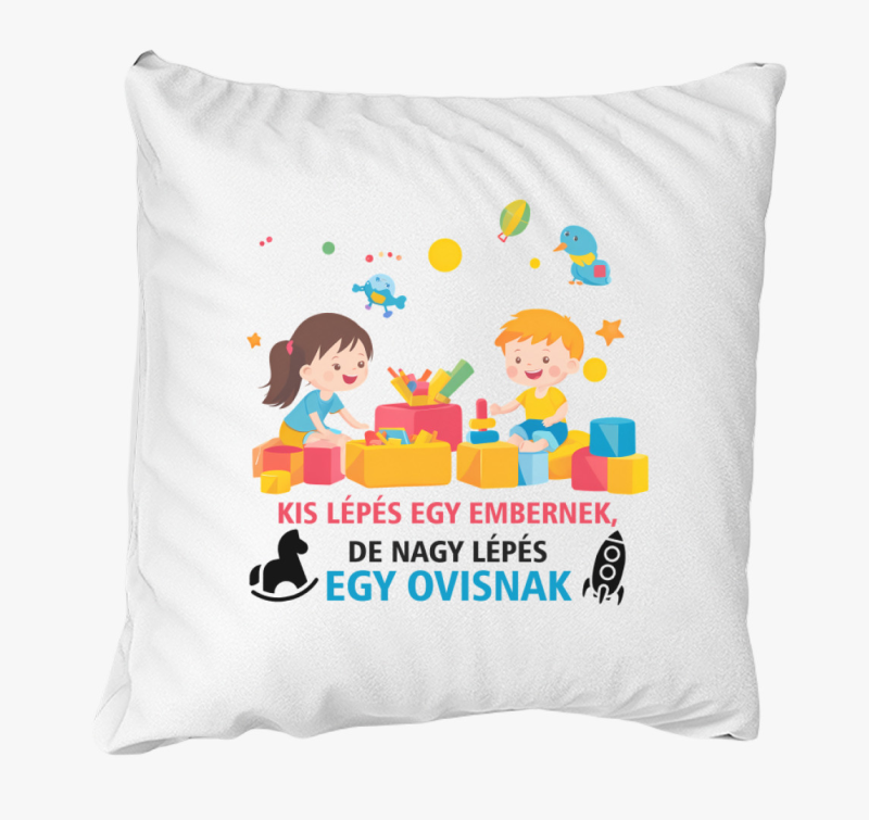 Nagy lépés egy ovisnak párna